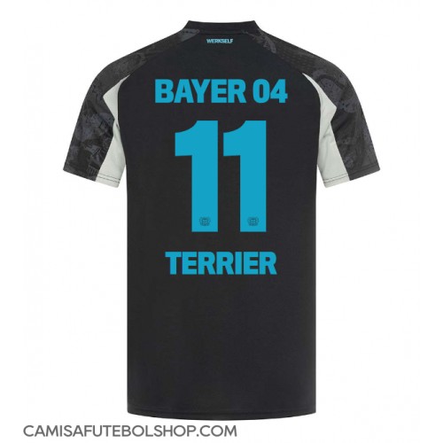 Camisa de time de futebol Bayer Leverkusen Martin Terrier #11 Replicas 3º Equipamento 2024-25 Manga Curta